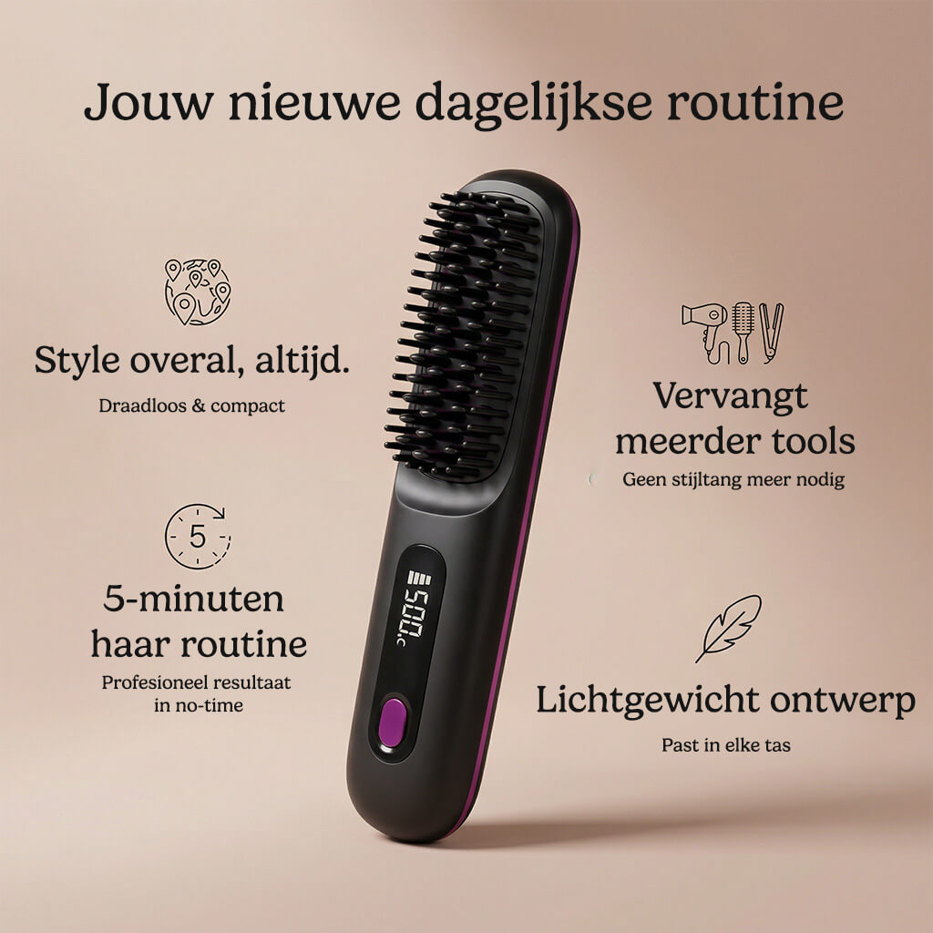 HiiKami™ SleekX Pro – Compacte Haarstyling Tool