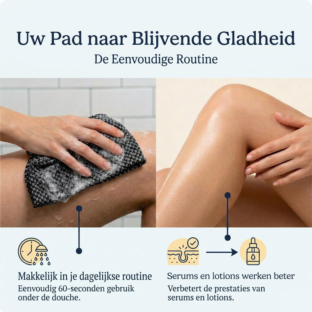HiiKami™ Tsuru Japans exfoliatiedoek